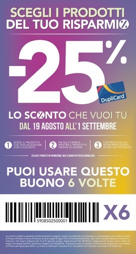 Volantino Regina Grandi Magazzini
