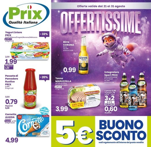 Volantino Prix
