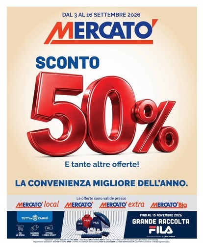 Volantino Mercatò Big