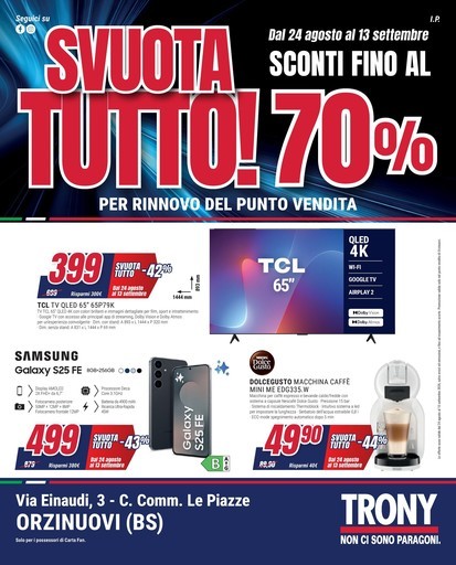 Trony - Svuota tutto!
