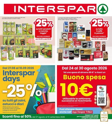 Volantino Interspar