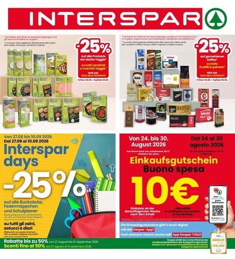 Volantino Interspar