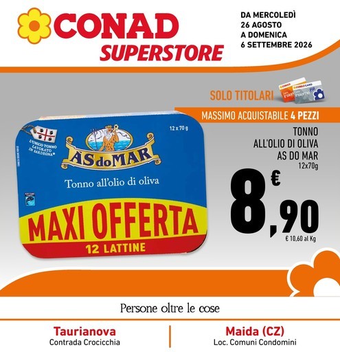 Volantino Conad Superstore