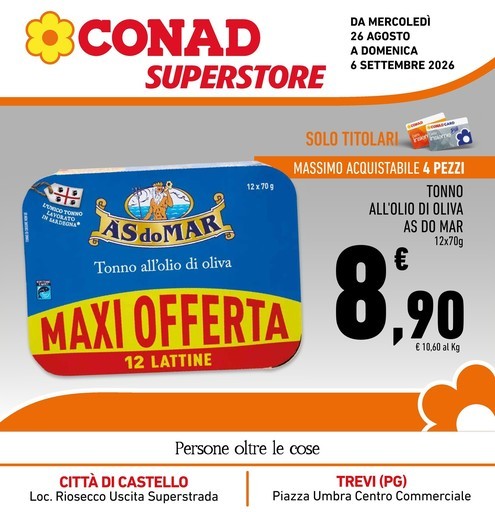 Volantino Conad Superstore
