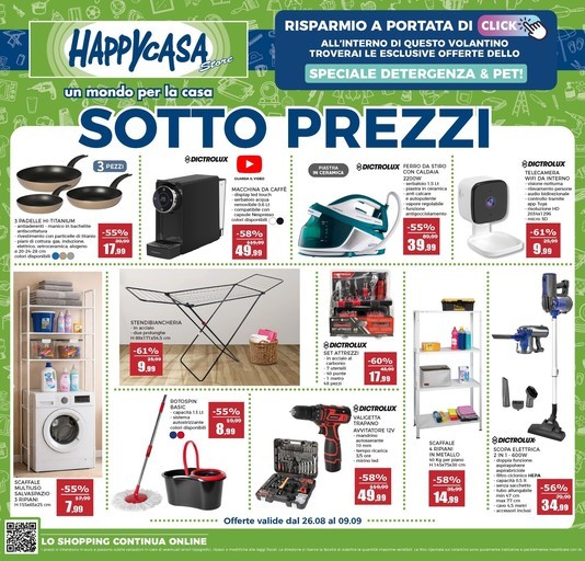 Volantino Happy Casa