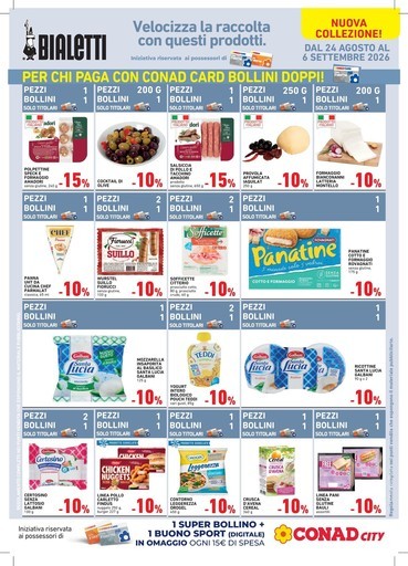 Volantino Conad City