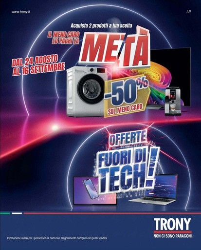 Volantino Trony