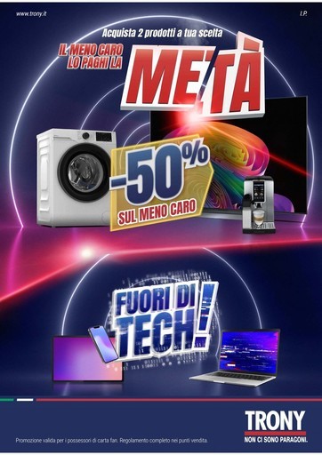Volantino Trony