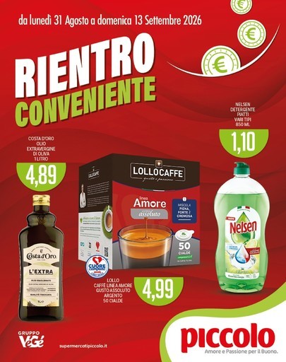 Volantino Supermercati Piccolo