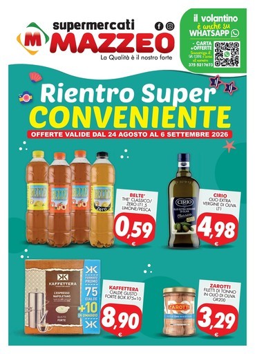 Volantino Mazzeo Supermercati