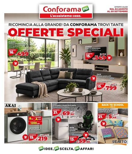 Volantino Conforama