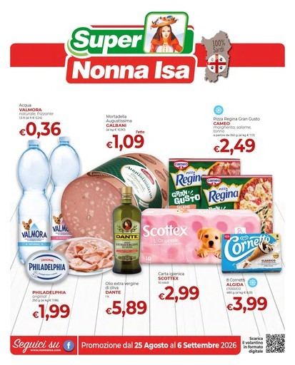 Volantino Supermercati Nonna Isa