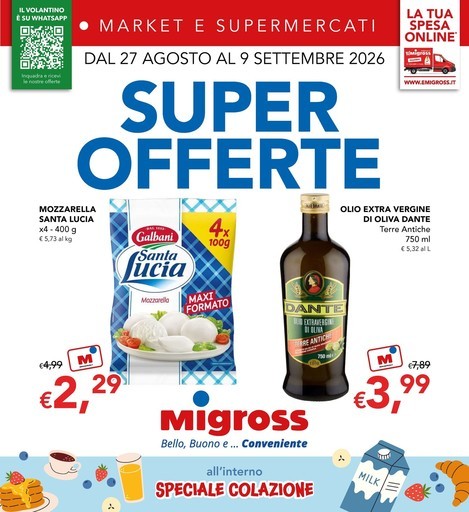 Volantino Migross Supermercati