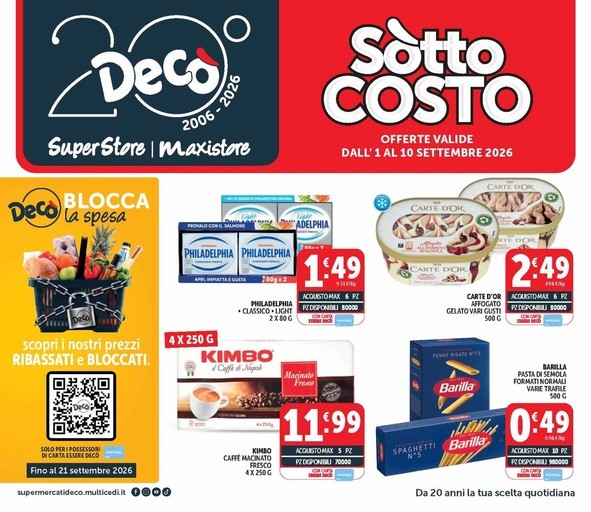 Volantino Deco