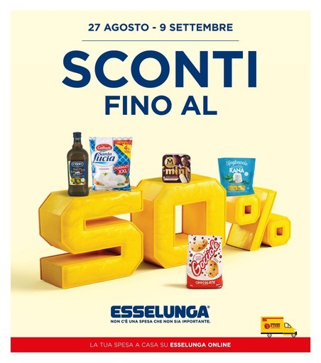 Esselunga - Sconti fino al 50