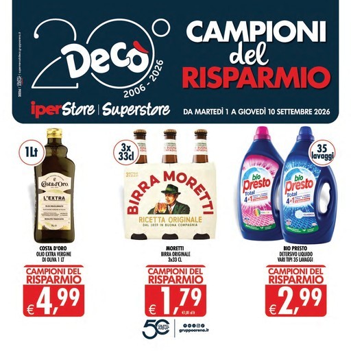 Volantino Deco