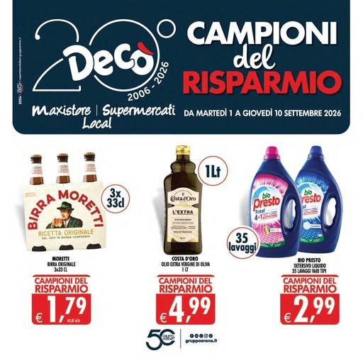 Volantino Deco