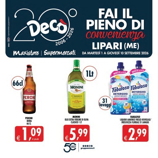 Deco - Fai il pieno di convenienza