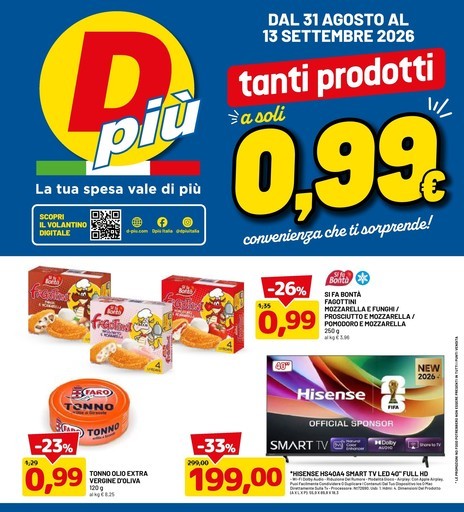 Volantino Dpiù