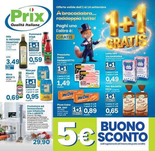 Volantino Prix