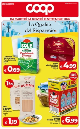 Volantino Coop