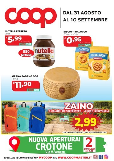 Volantino Coop