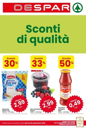 Despar - Sconti di qualita