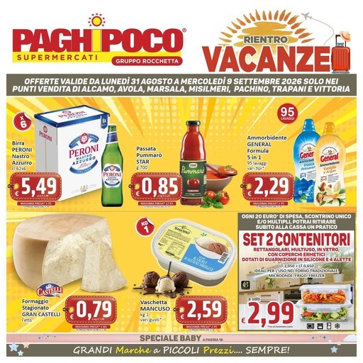 Volantino Paghi Poco