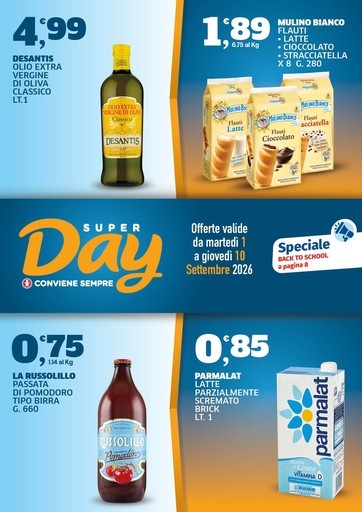 Volantino SuperDay