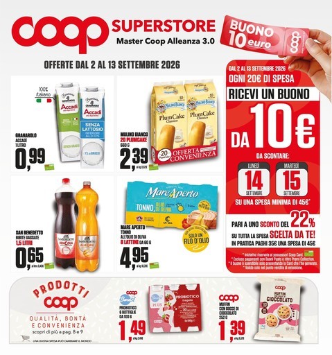 Volantino Coop Alleanza Superstore
