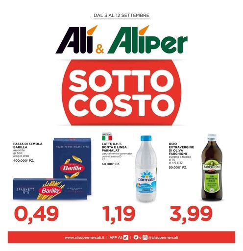 Volantino Alì Supermercati