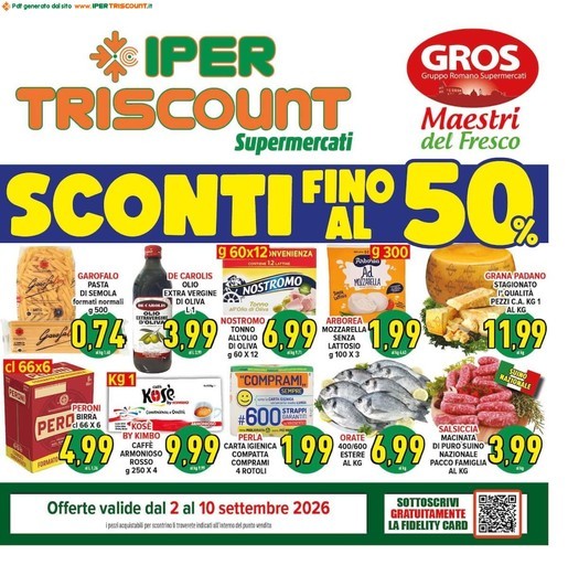 Volantino Ipertriscount