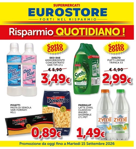 Volantino Supermercati Eurostore