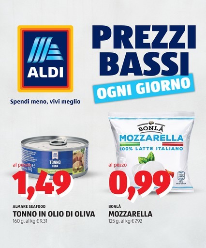 Volantino Aldi
