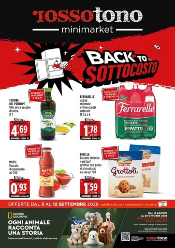 Volantino Rossotono Minimarket