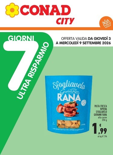 Volantino Conad City