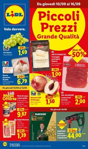Lidl - Piccoli prezzi Grande qualità