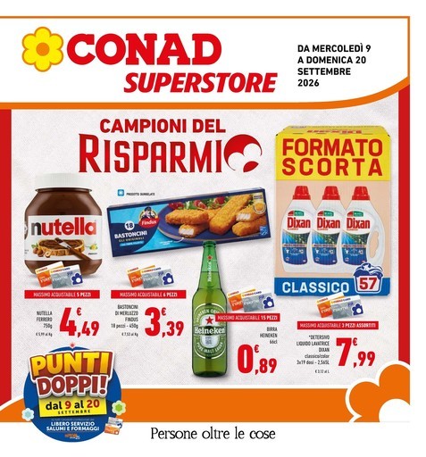 Volantino Conad Superstore