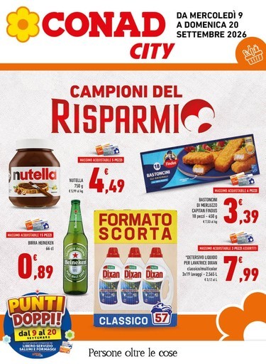 Volantino Conad City