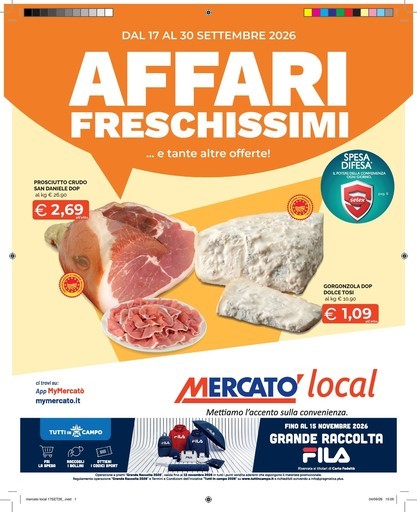Volantino Mercatò Local