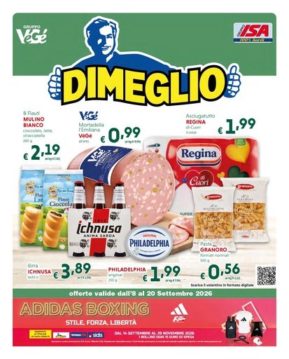 Dimeglio - Offerte valide dall'8 al 20 settembre