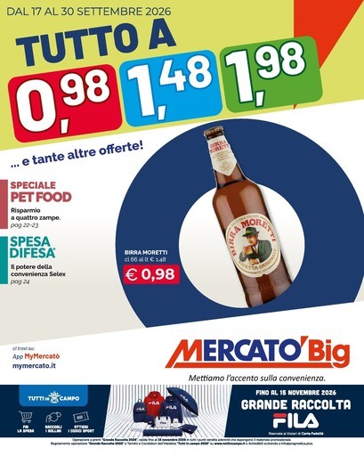 Volantino Mercatò Big