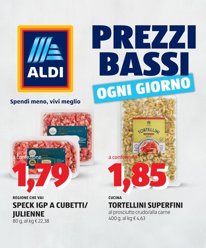Volantino Aldi