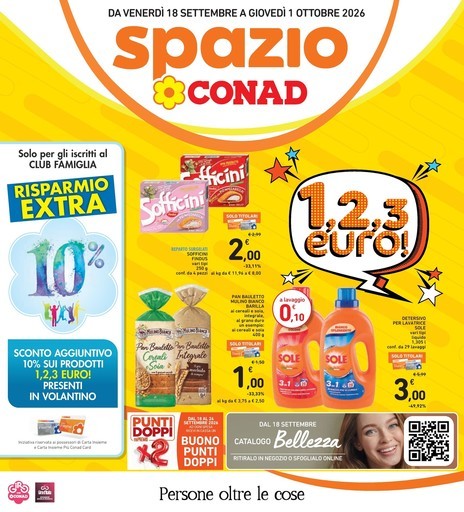 Volantino Spazio Conad