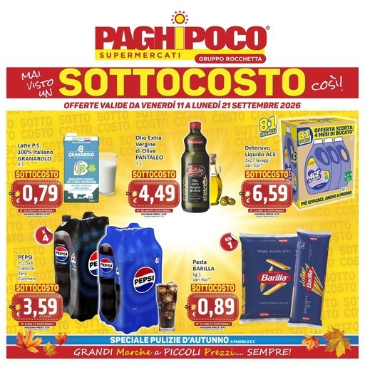 Volantino Paghi Poco