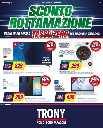 Volantino Trony