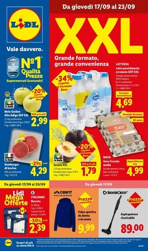 Volantino Lidl