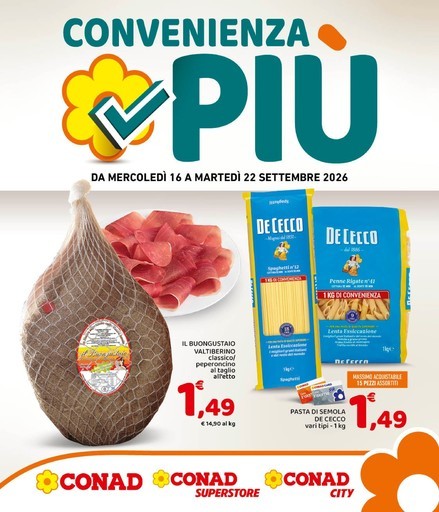 Volantino Conad City