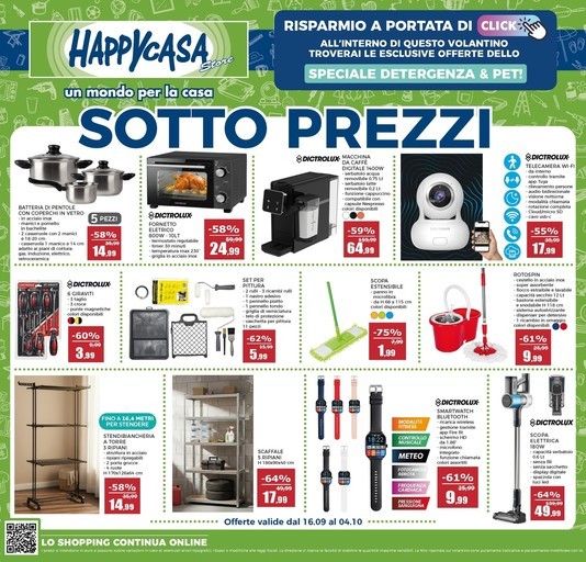 Volantino Happy Casa