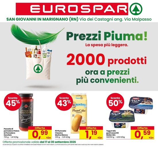 Volantino Eurospar